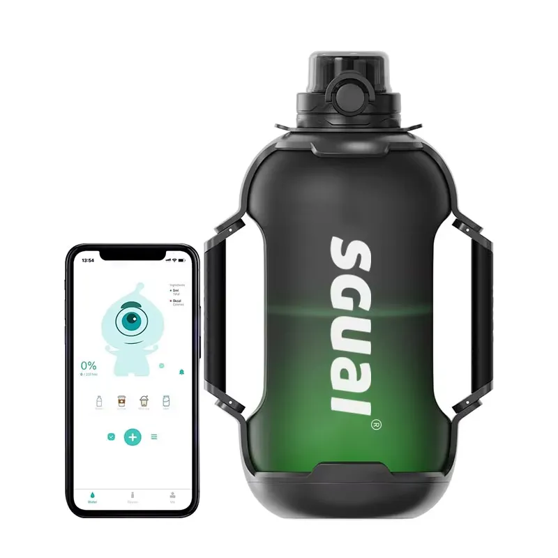 Smart Water Bottle Tracker - 【CHIMU HOME】زجاجة مياه ذكية سعة 44