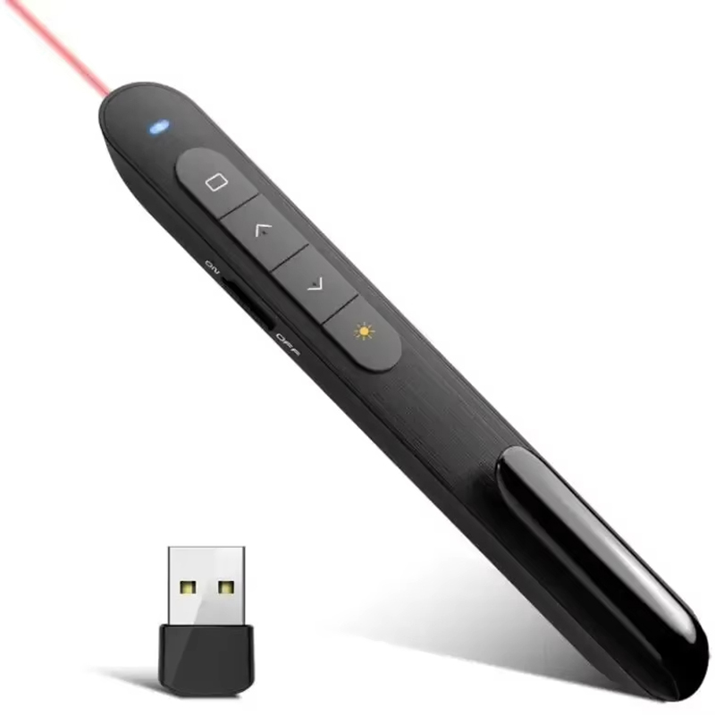مقدم لاسلكي صفحة الليزر الأحمر - مراجعة Laser Pointer Presenter وسعره