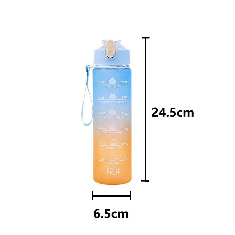 700 مللي كوب رياضي بلاستيكي مق - مراجعة Smart Water Bottle Tracker وسعره