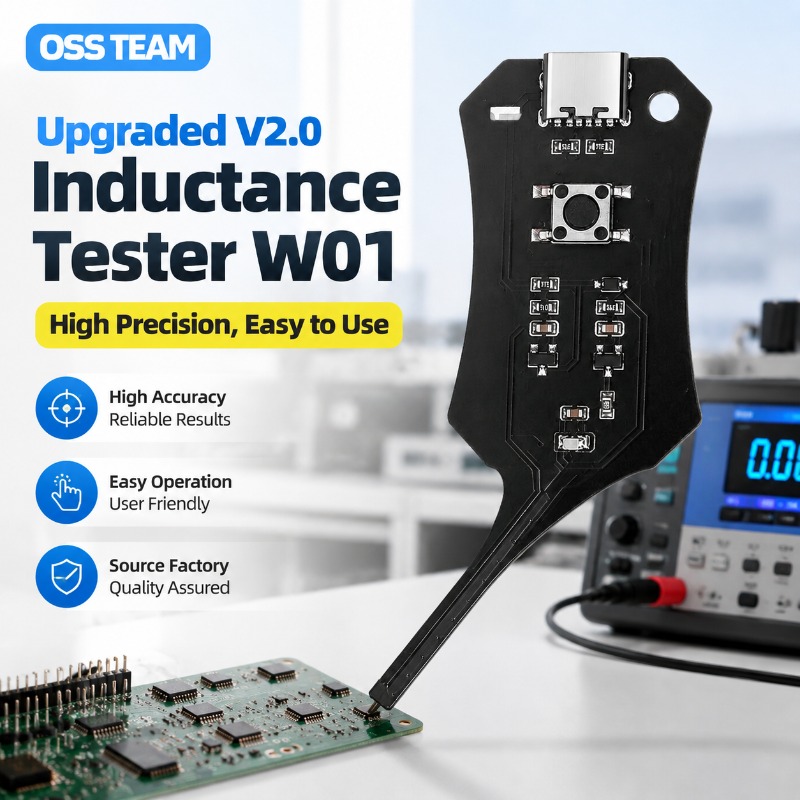 جهاز اختبار الحث V2.0 W01، سهل - مراجعة Electronics And Gadgets With A وسعره