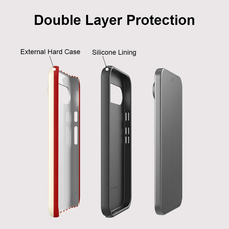 حافظة هاتف Fcicicase بنمط خطوط - مراجعة Google Pixel 8A وسعره