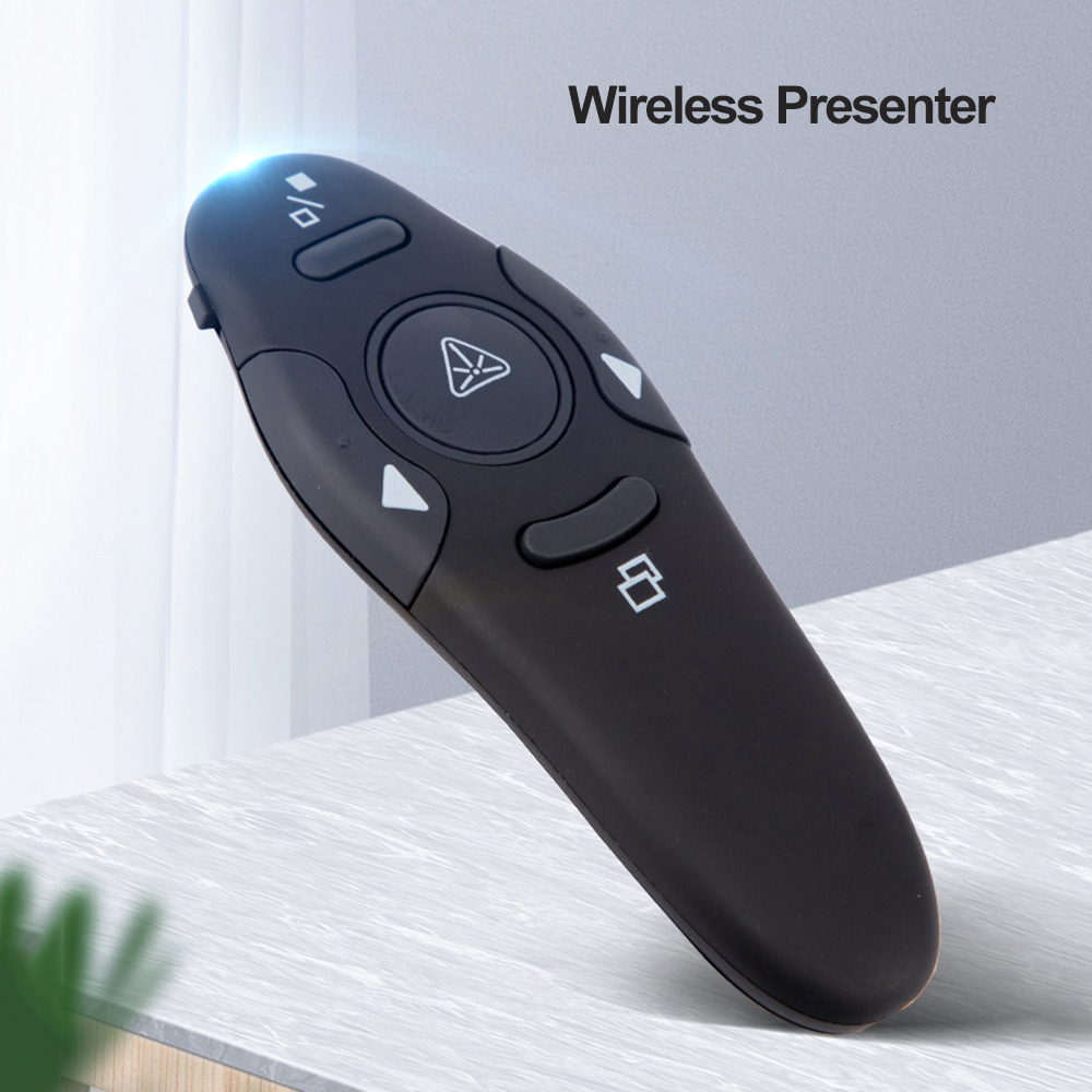 2.4 جيجا هرتز USB لاسلكي قوة ا - مراجعة Laser Pointer Presenter وسعره