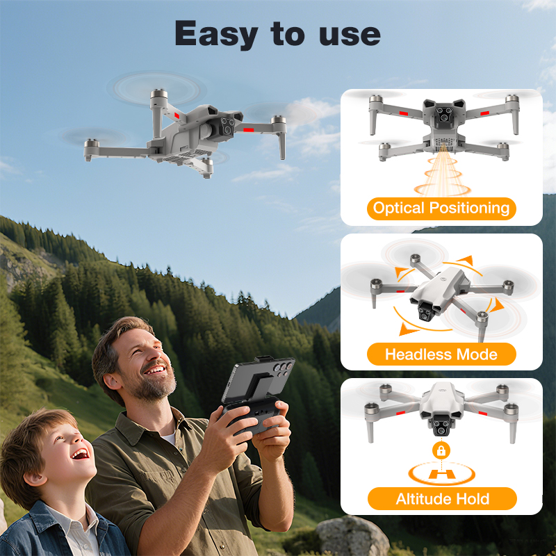 طائرة بدون طيار L017 Pro صغيرة - مراجعة Electronics And Gadgets With H وسعره