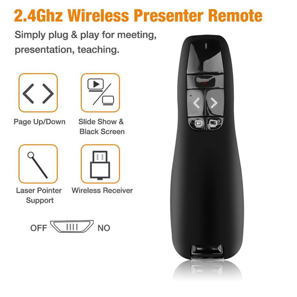 عرض USB لاسلكي باور بوينت، مؤش - مراجعة Laser Pointer Presenter وسعره